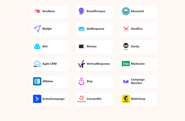 Supported CRMs